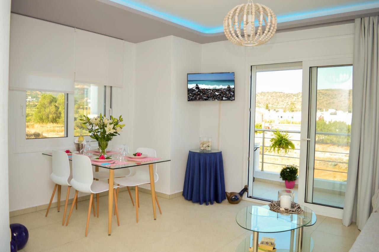 Meltemi Beach Apartments Милатос Экстерьер фото