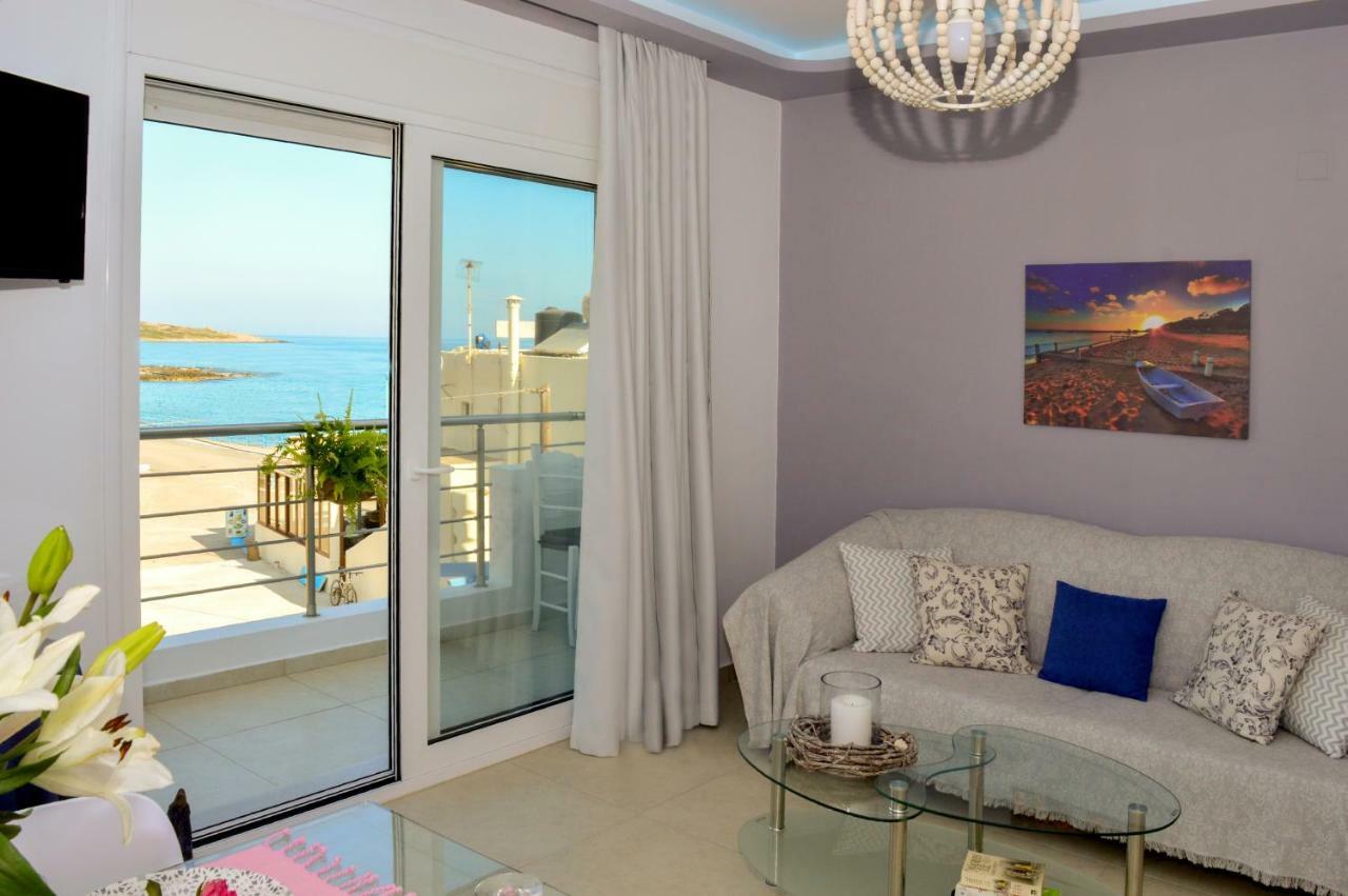 Meltemi Beach Apartments Милатос Экстерьер фото